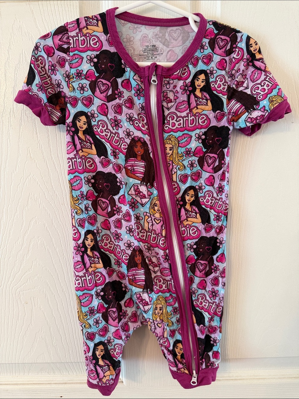 Unbranded Barbie Bamboo Shorty 12/18
